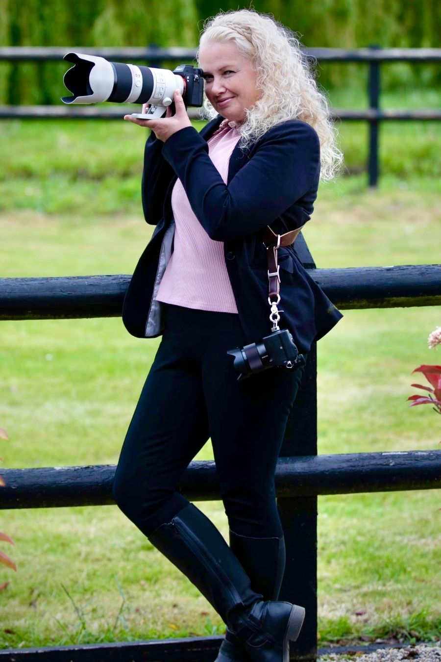 how much does a wedding photographer cost - full length photo of helen from helen weir photography