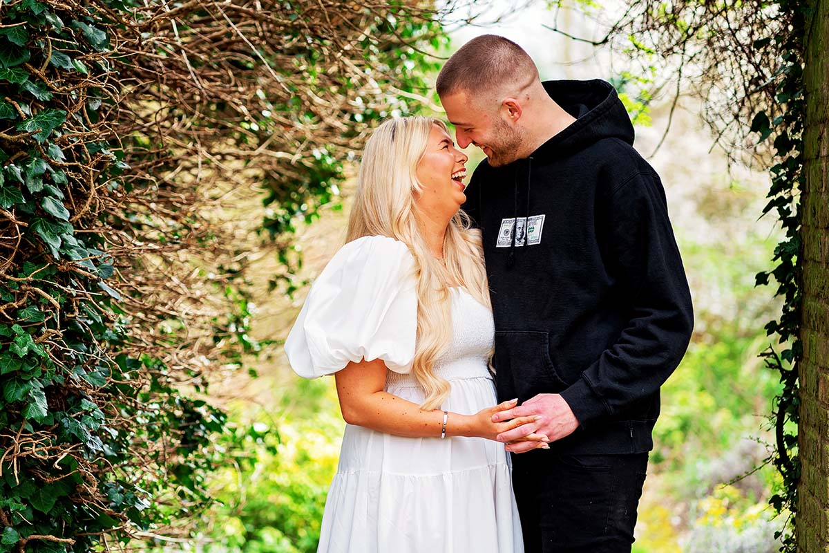 engagement shoot at that amazing place in essex