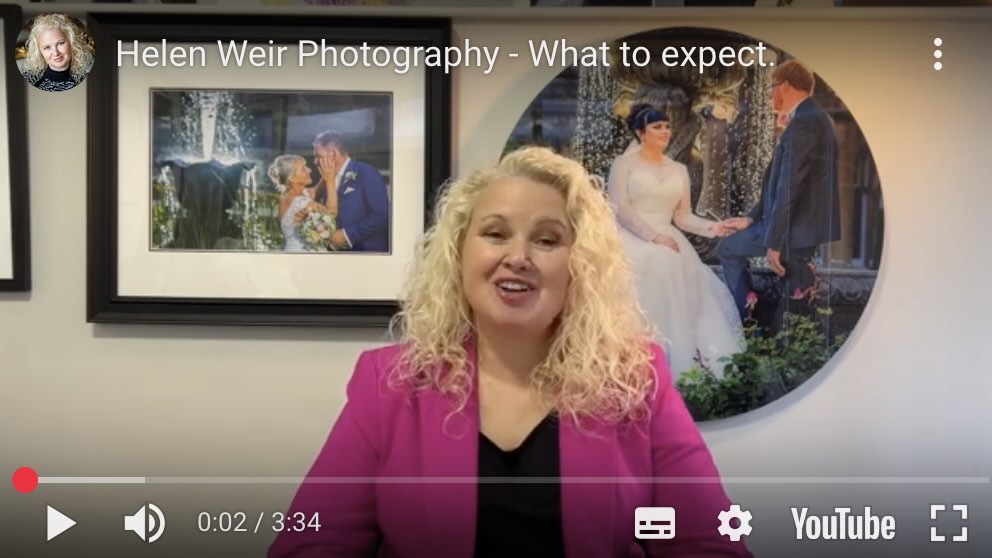 hertfordshire wedding photographer, helen from helen weir photography explains in person what it is like to have her as your wedding photographer