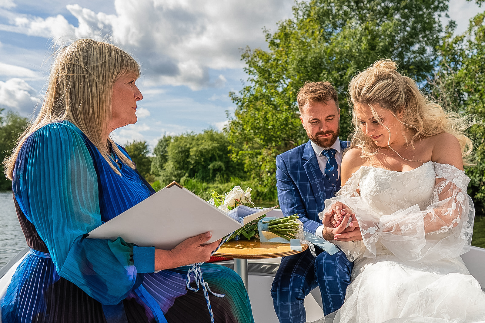 tithe barn boat ceremony